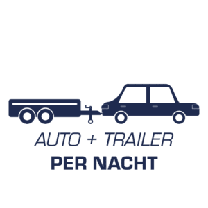 Parkeren auto en trailer (per nacht)
