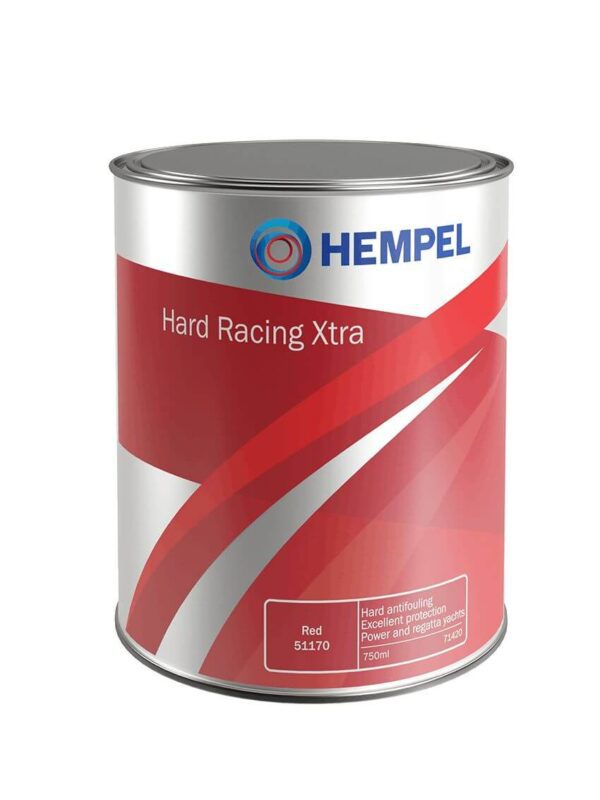 Hempel antifouling Hard Racing Xtra Red