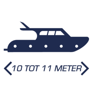 Passantenplaats voor boot van 10.00 tot 11.00m (per nacht)