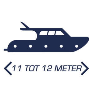 Passantenplaats voor boot van 11.00 tot 12.00m (per nacht)