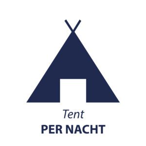 Passantenplaats tent (per nacht)