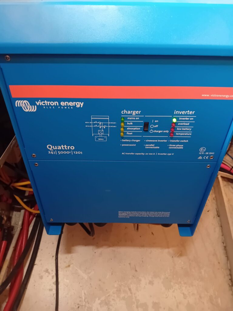 Installatie zonnepanelen op een boot
